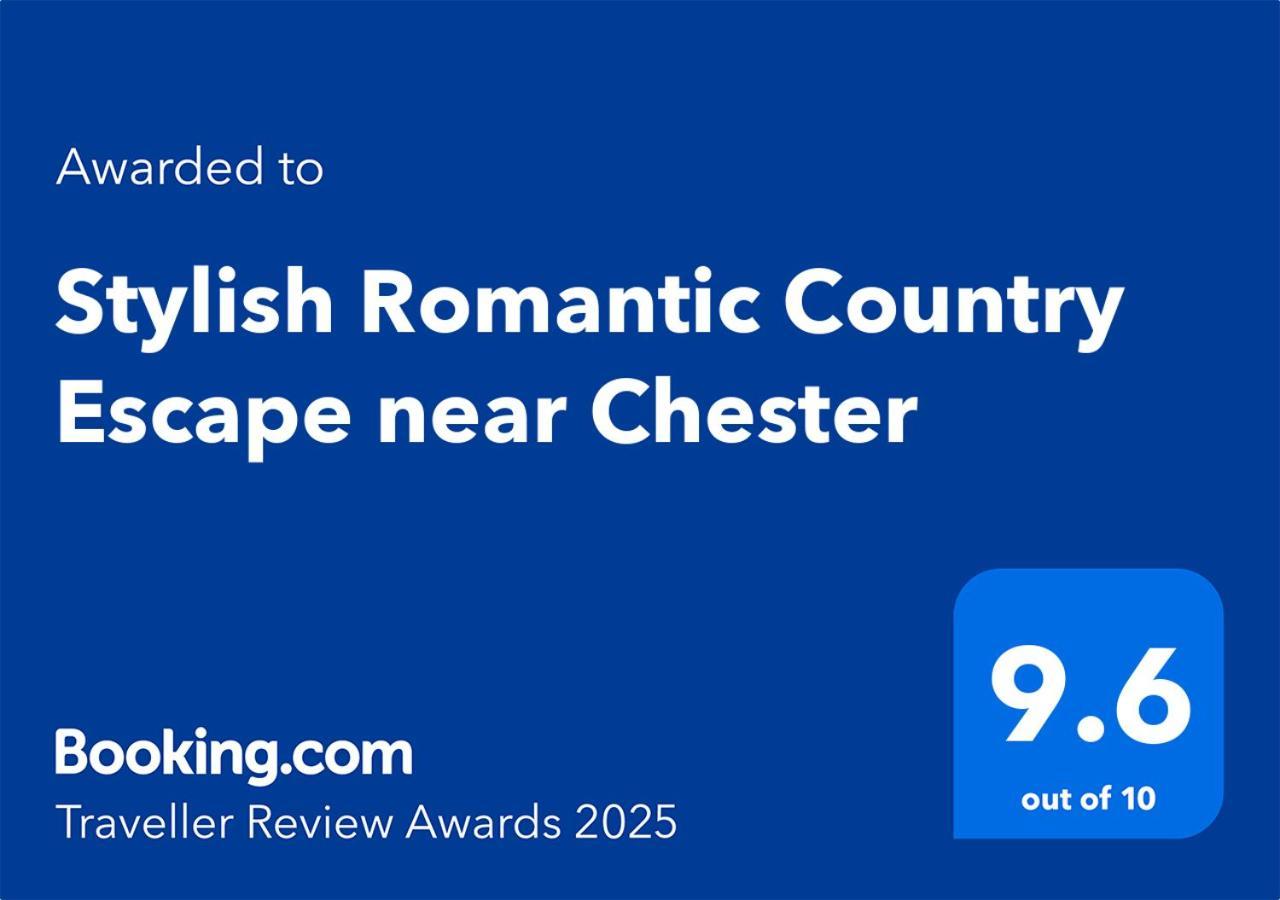 Stylish Romantic Country Escape Near Chester Christleton Exterior foto